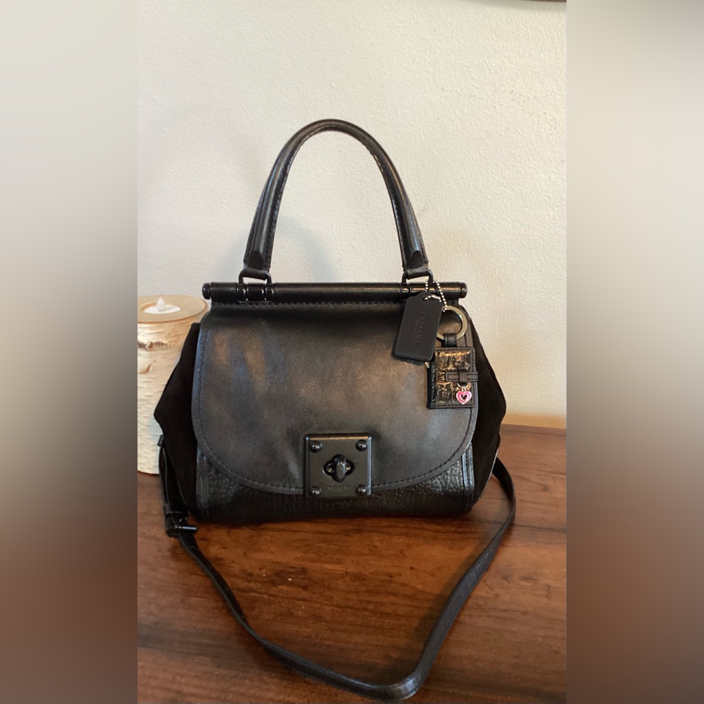 Coach Drifter Leather Satchel Handbag 38388